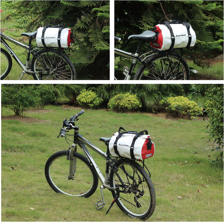 WILD HEART wasserdichte Fahrradtasche 18L mit Schweissnaht, Schultertasche, Rucksack, professionelle