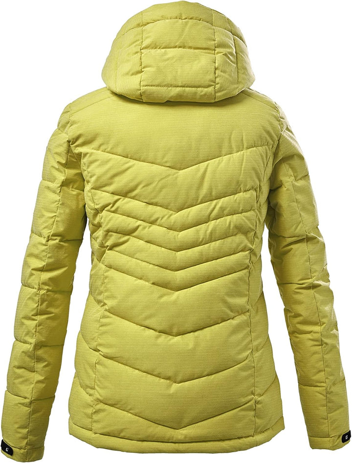 Killtec Damen Kow 149 Wmn Qltd Jckt Steppjacke mit abzippbarer Kapuze 38 hell pistazie, 38 hell pist