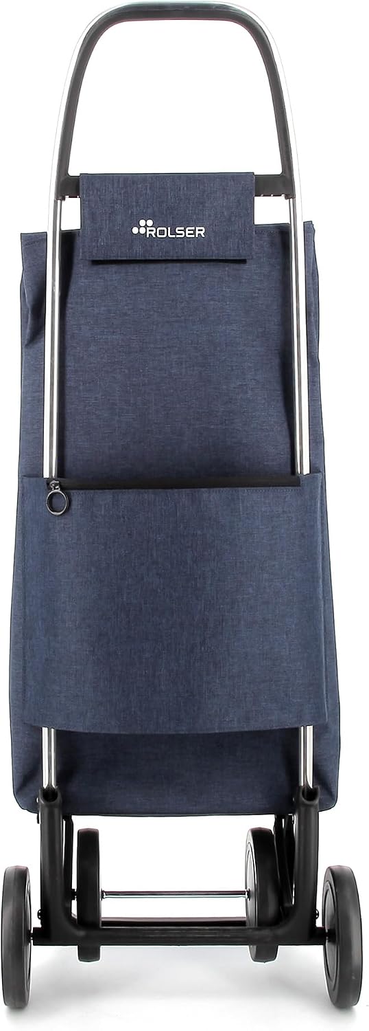 Einkaufstrolley Rolser Big Tweed 4 Räder - Marino 4 Räder Marino, 4 Räder Marino