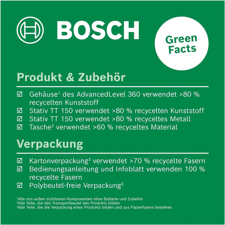 Bosch Home and Garden Bosch Kreuzlinienlaser AdvancedLevel 360 (3 Laserlinien inkl. 360° zum Ausrich