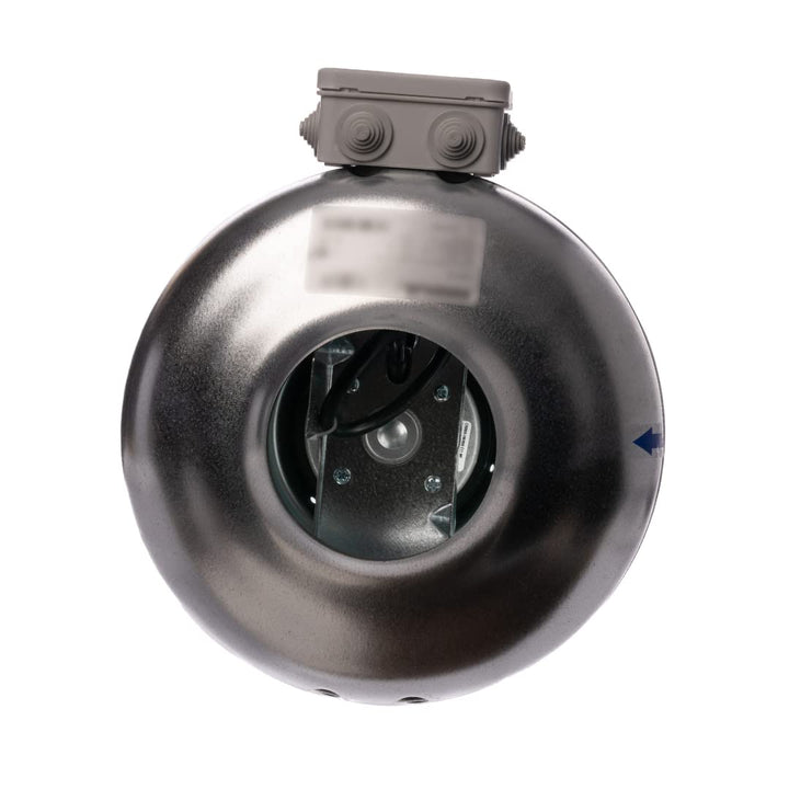 Europlast 100mm Rohrlüfter Rohrventilator Metall radial Abluftrohr Lüfter 379m³ Abluftventilator AKM