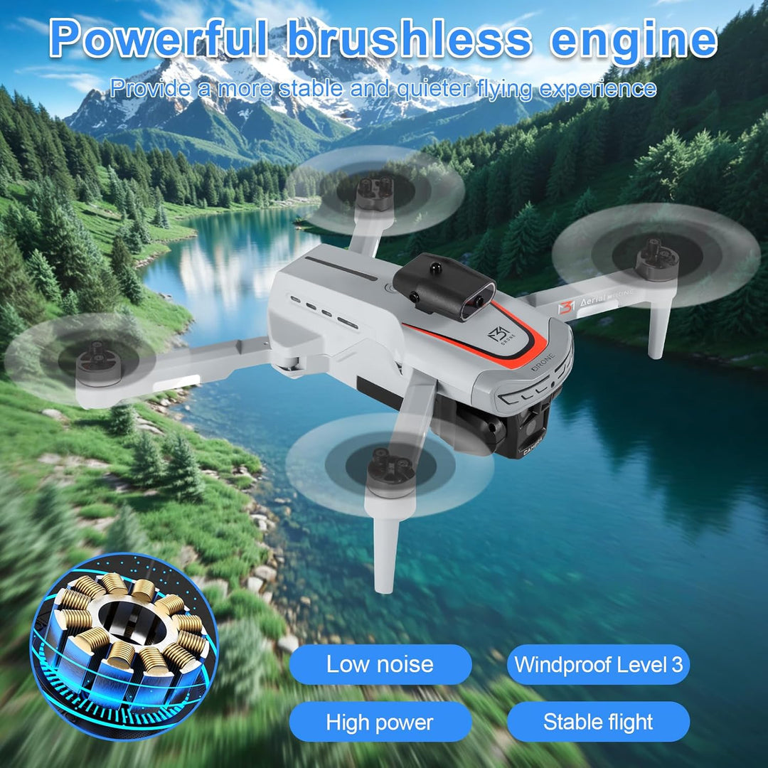Drohne mit Kamara für 4,3 inch Screen, Drohne mit Kamera 1080P HD für Kinder, WiFi FPV Drone für Anf