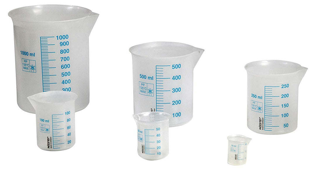 WISSNER 100110 aktiv lernen - 6 Messbecher -RE-Plastic