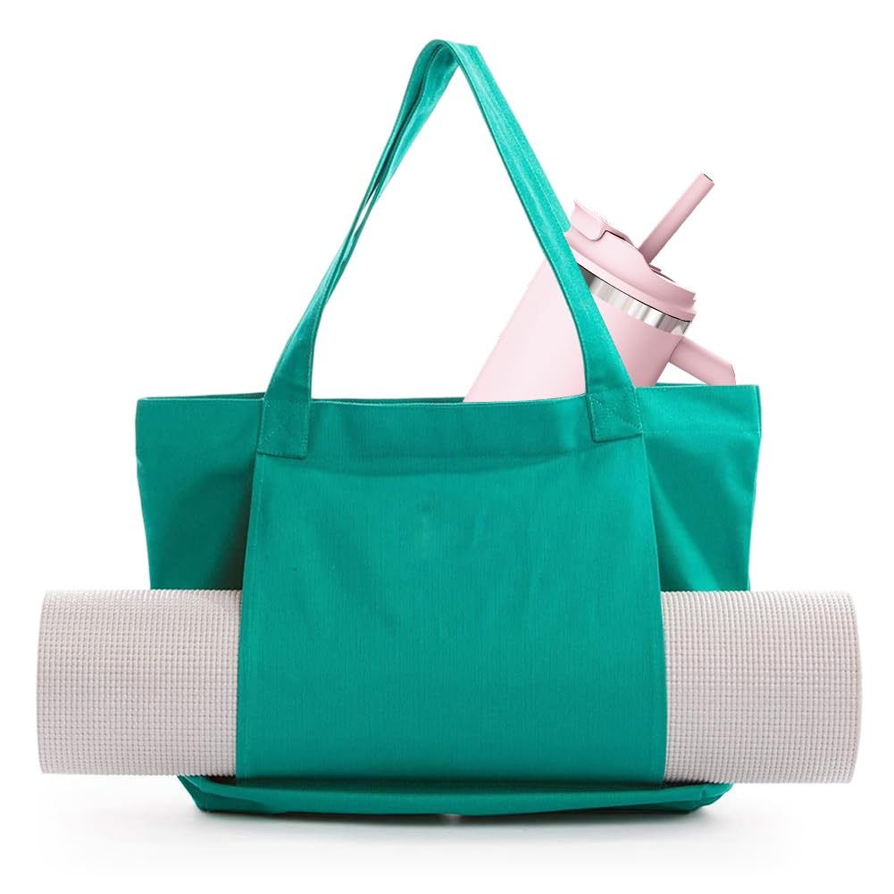 Yogatasche, Sporttasche Damen & Herren, Wasserdicht Gym Tasche, Yogamatte Tasche mit Nassfach & Klet