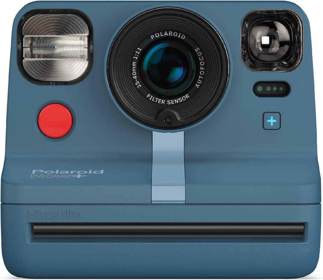 Polaroid Now+ Sofortbildkamera i-Type – Ruhiges Blau, Keine Filme Blau Keine Filme Kamera Kamera, Bl