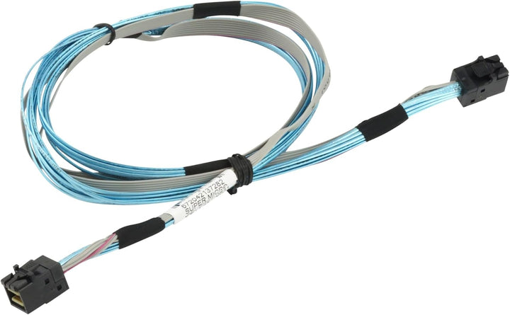 Supermicro Internes SAS-Kabel SAS 12Gbit/s 4x Mini HD SFF-8643 M bis M 80 cm