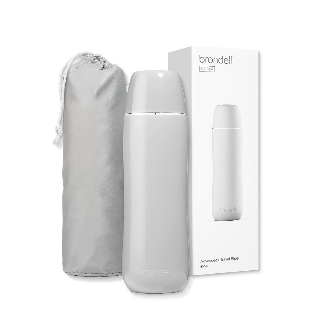 Brondell GS-85GRA Advanced GoSpa Reise-Bidet, Grau 500 ml Grau, 500 ml Grau