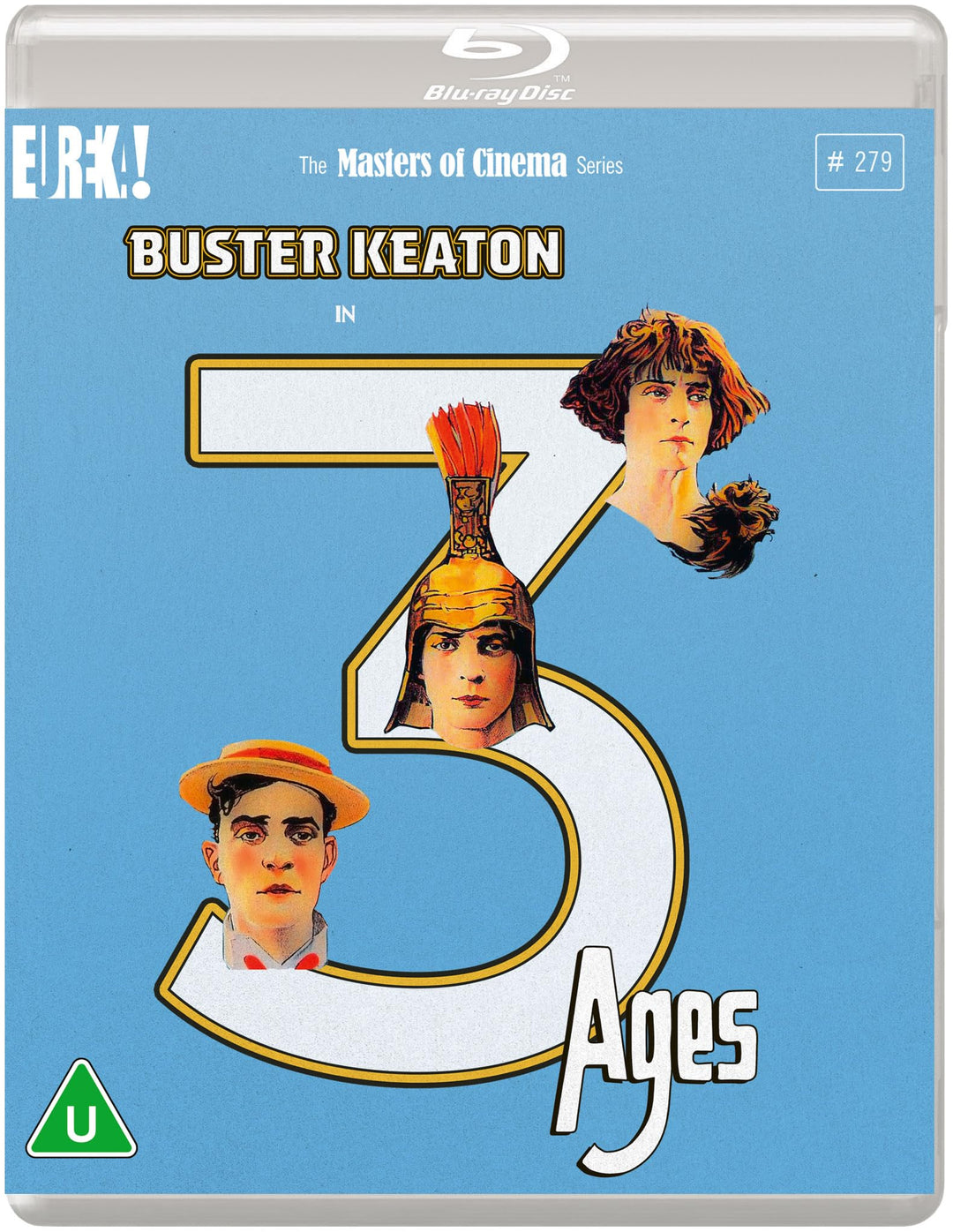 BUSTER KEATON: THREE AGES (Masters of Cinema) Special Edition Blu-ray, Blu-ray