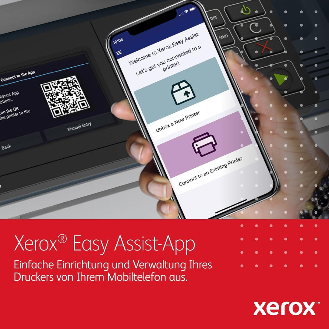 Xerox C320dni WLAN Drucker - A4-Farblaserdrucker mit 33 Seiten/Minute und automatischem beidseitigen
