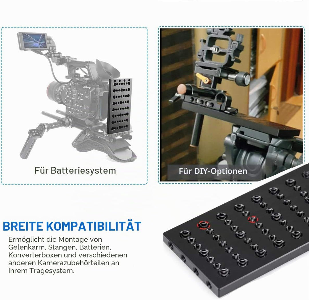 SMALLRIG Multifunktional Kühle Käseplatte, Kamera Befestigungsplatte - 1092