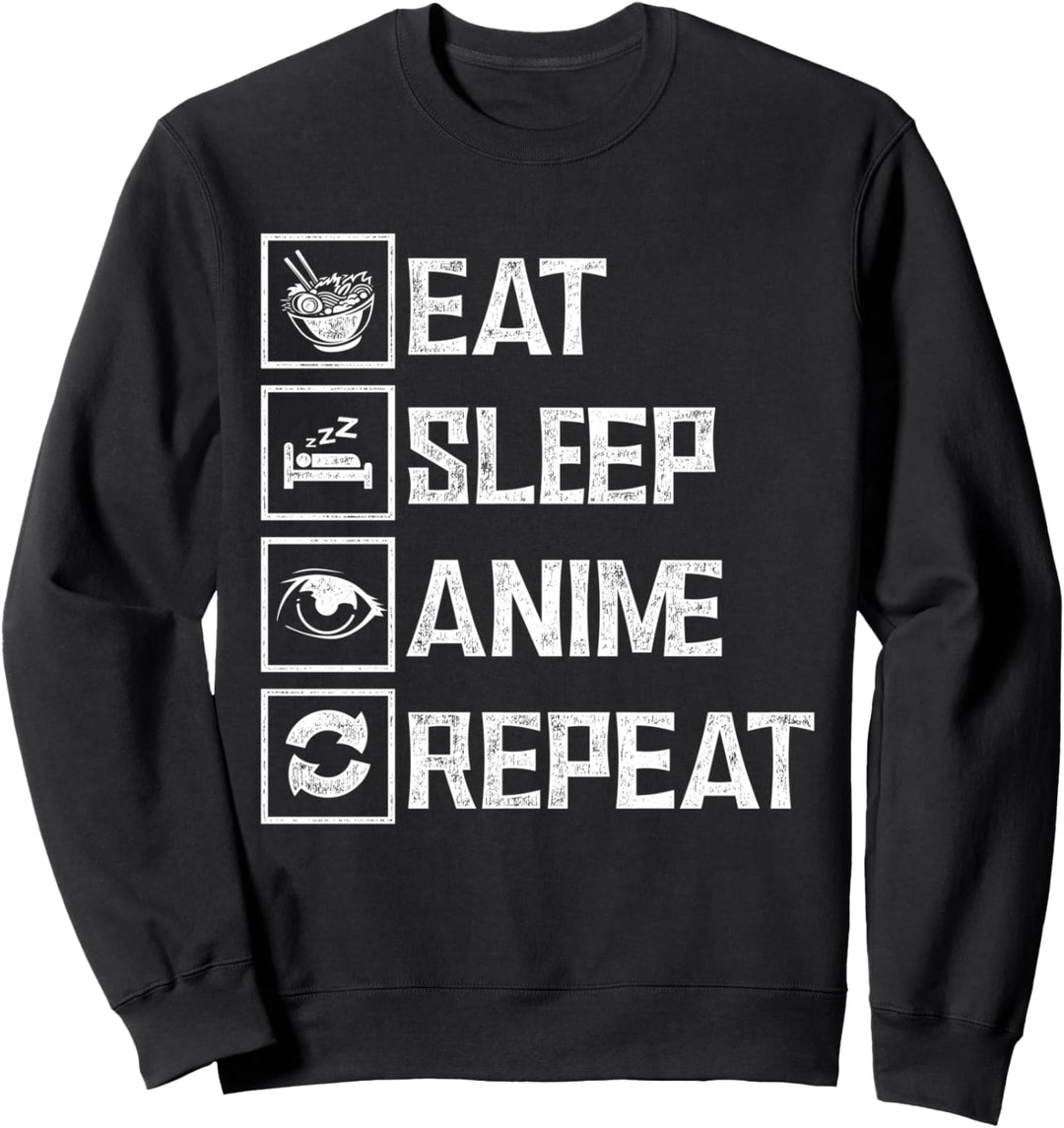 Kawaii Otaku Ramen Nudeln Japanischer Manga Lustiges Anime Sweatshirt