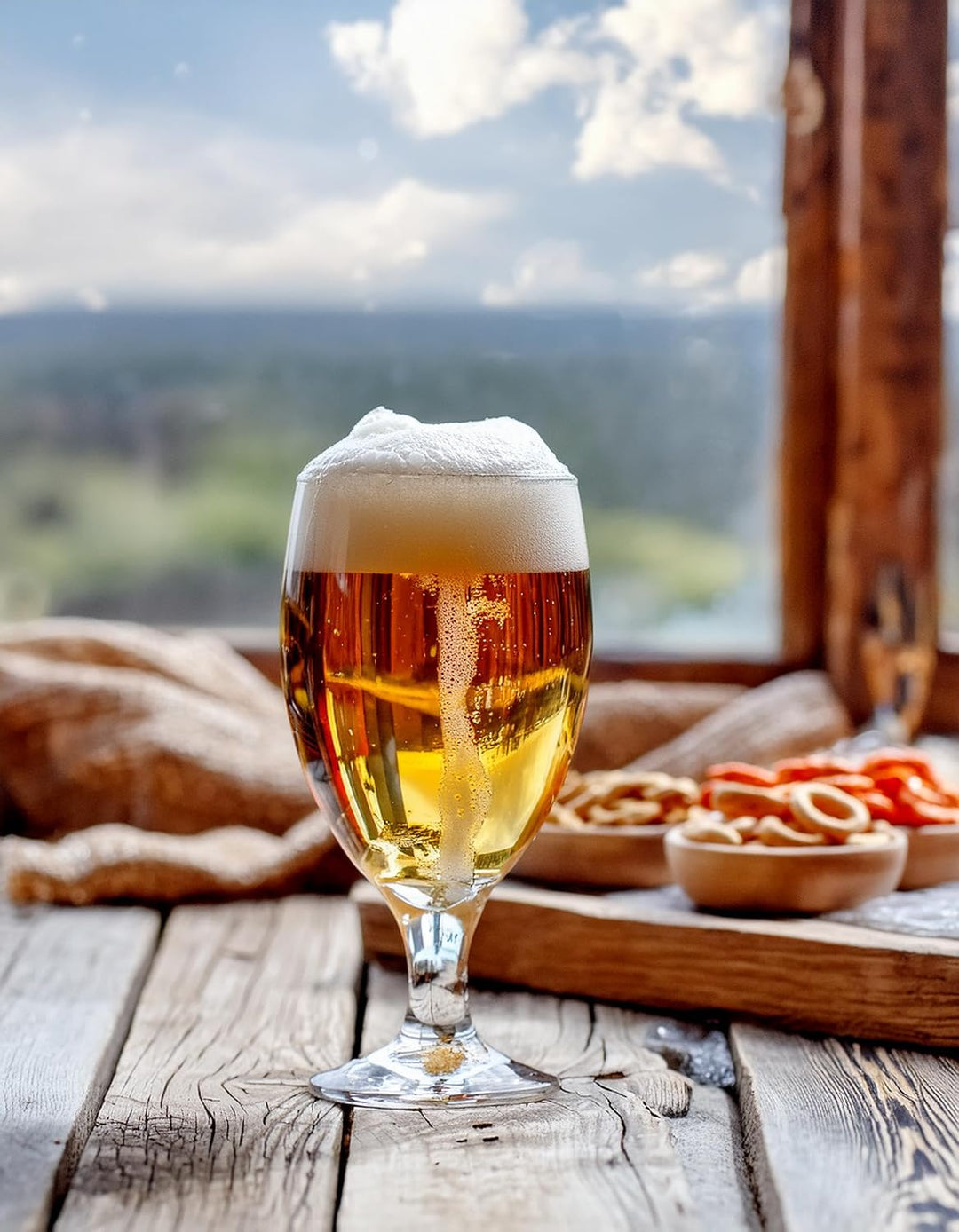 Glasmark Krosno Gläser-Set Für Bier 0,5 Liter Biergläser Pokal Gläser Für Craft Beer Biertulpe Bierg