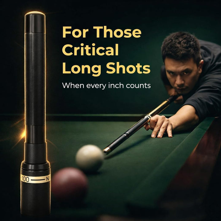 Billard Pool Queue Verlängerung, Pool Queue Stick Extender 9 Kugeln Billard Queue Butt End Extender