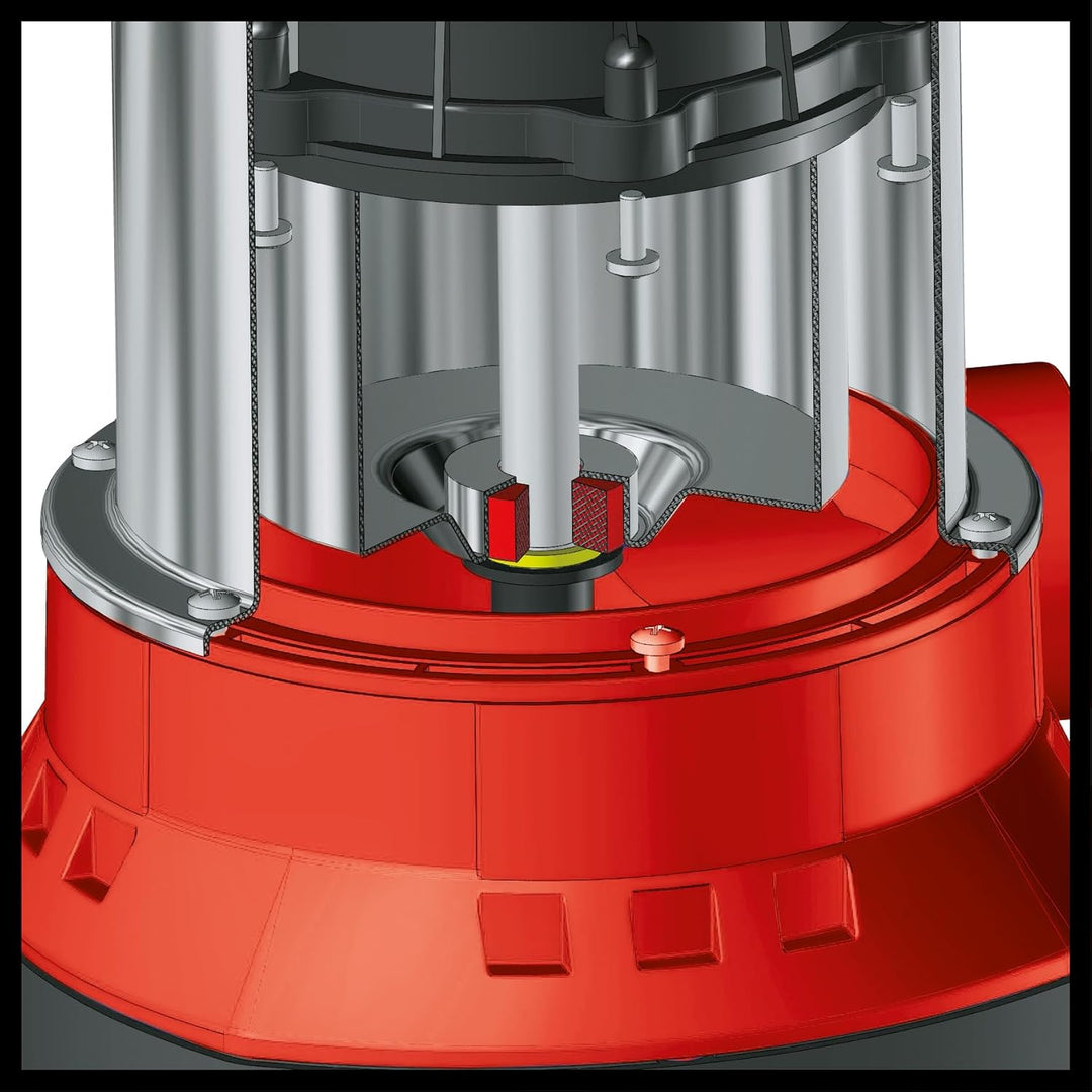 Einhell Tauchdruckpumpe GE-PP 1050 N-A (1050 Watt, bis zu 6000 L/h, 45 m Förderhöhe, 4,5 bar Förderd
