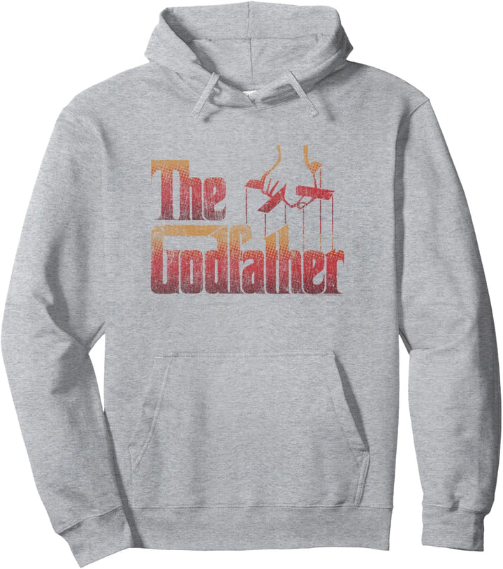 The Godfather Original Distressed Title Logo Pullover Hoodie