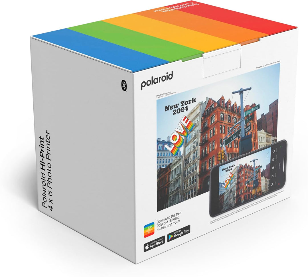 Polaroid - Hi Print 4x6 - Bluetooth-Fotodrucker - Weiss