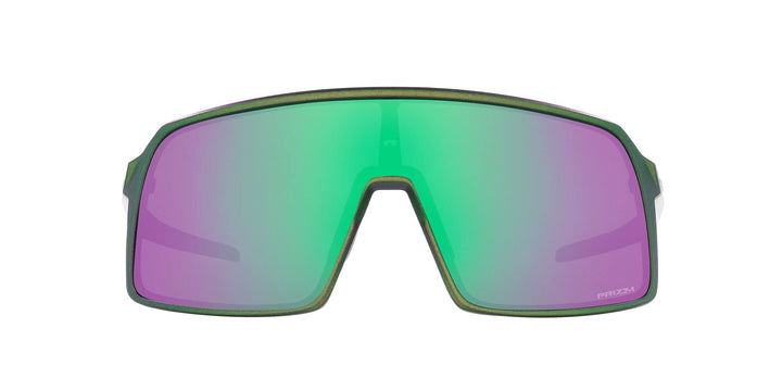 Oakley Herren Oo9406 Sutro Sonnenbrille, Matt-silber-grün Colorshift/Prizm Road Jade