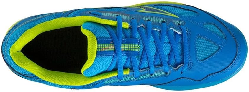 Mizuno Padelschuhe Break Shot 4 Padel 41 EU Peace Blue Acid Lime Dresden Blue, 41 EU Peace Blue Acid