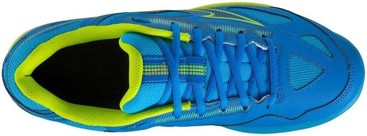 Mizuno Padelschuhe Break Shot 4 Padel 41 EU Peace Blue Acid Lime Dresden Blue, 41 EU Peace Blue Acid