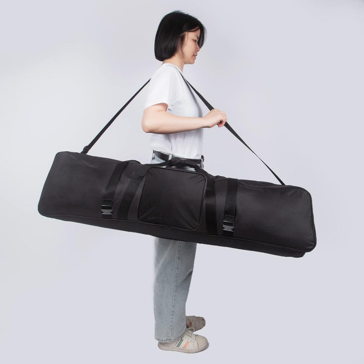 PYXEL STUDIO Robuste Tragetasche für Fotostudio, Beleuchtung, 110 cm x 26 cm x 22 cm – tragbare, lei