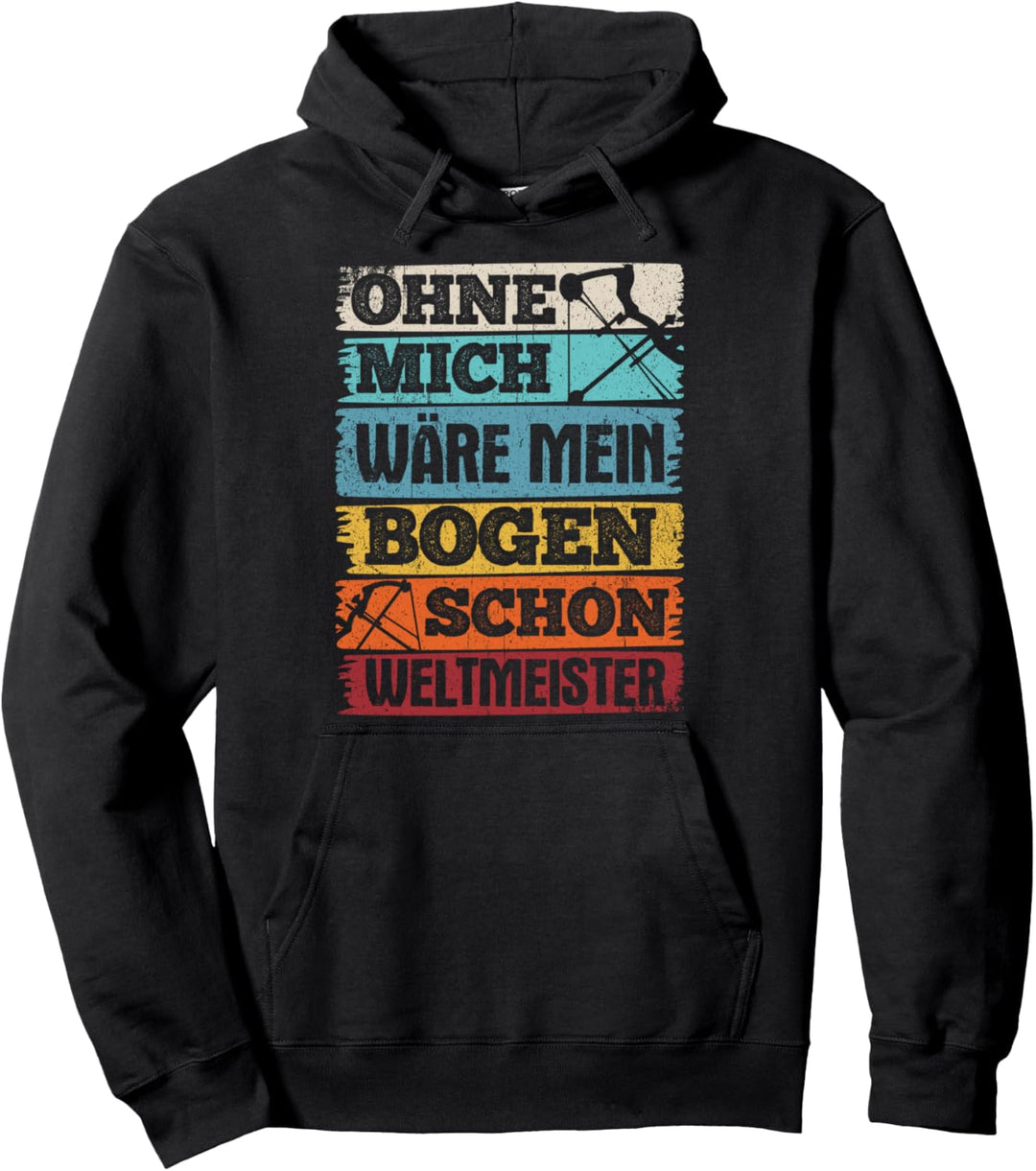 Bogenschütze Bogenschiessen Bogensport Geschenk Pullover Hoodie