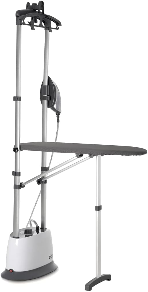 2-in-1 Dampfglätter mit Bügeltisch – All-in-One Gerät 2200W, 4 bar, 50 g/min – Vertikales & Horizont