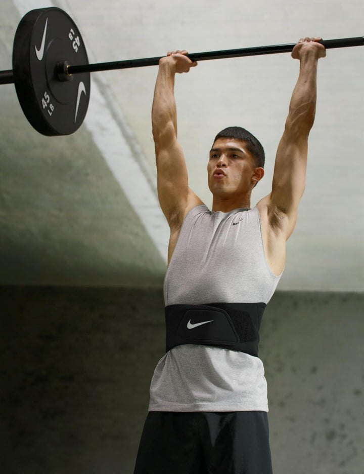 NIKE Unisex Pro Waist Wrap 3.0, Grösse L, weiss, Einheitsgrösse