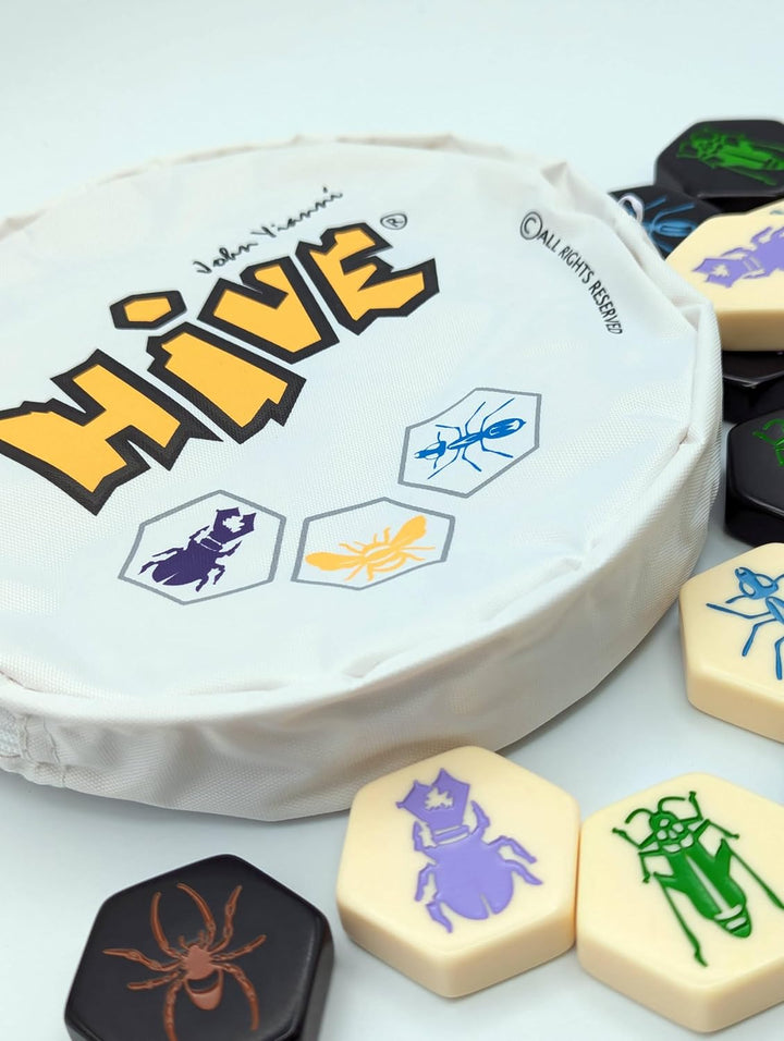 HUCH!, Hive - Das preisgekrönte, abstrakte Strategiespiel, Spannendes Taktikspiel mit einzigartigen
