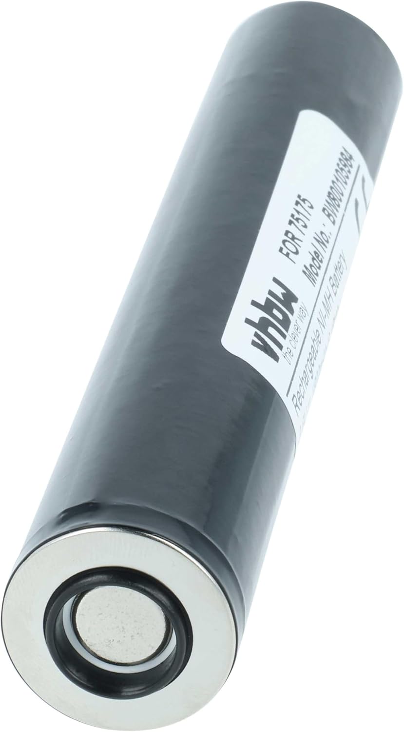 vhbw Akku Ersatz für Pelican Streamlight 75175, 75375 für Taschenlampe Kopflampe (1800 mAh, 3,6 V, N