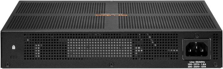 HPE Aruba 6100 Switch 12G CL4 2SFP+ 139W Europe, schwarz (JL679AABB)