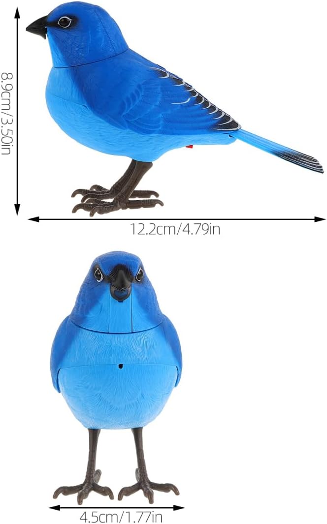 BESPORTBLE Elektrischer Vogel Für Junge Mädchen Batteriebetriebene Singende Vögel Lustiges Vogelspie