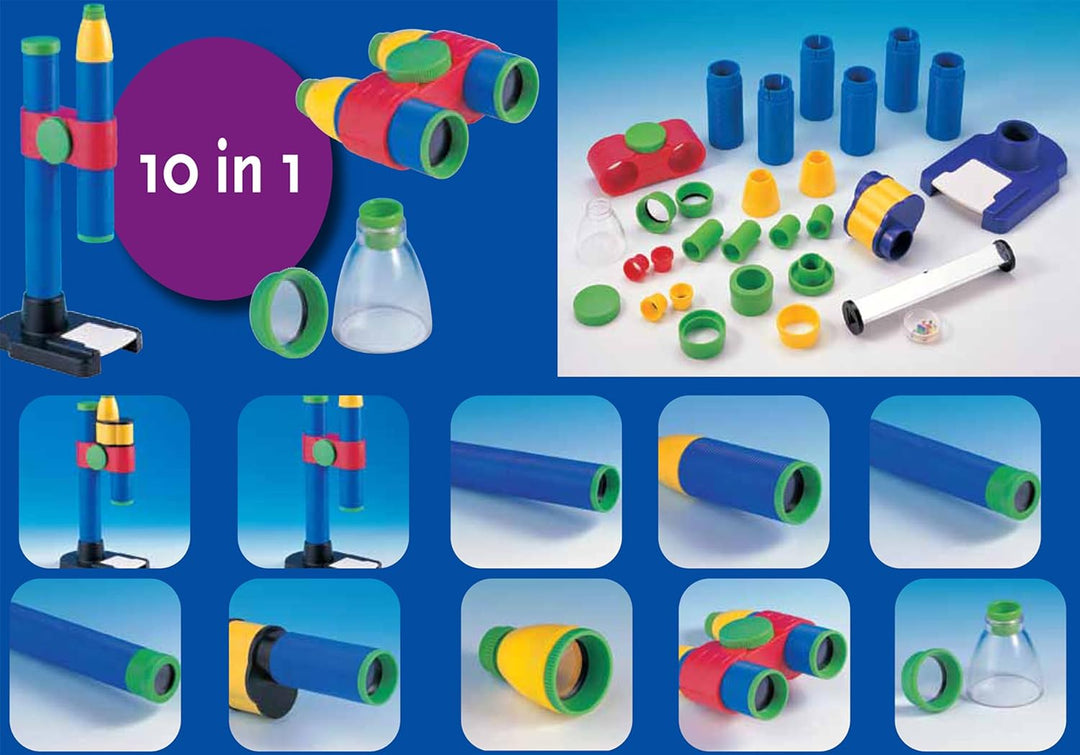 EDU Toys Experimentierkasten Multioptics Zoom MT100 ab 8 Jahre