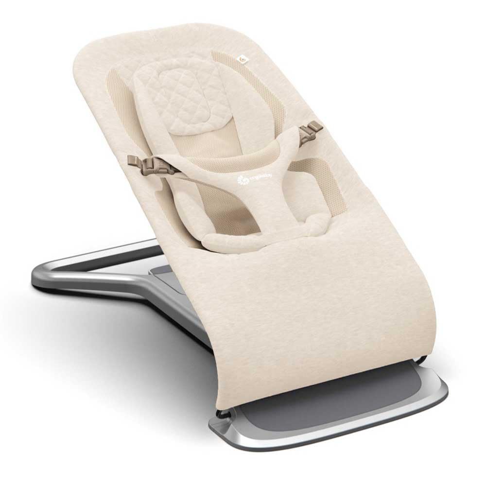 Ergobaby 3-in-1 Evolve Bouncer, Ergonomische Babywippe für Neugeborene ab Geburt bis zum Kleinkind,