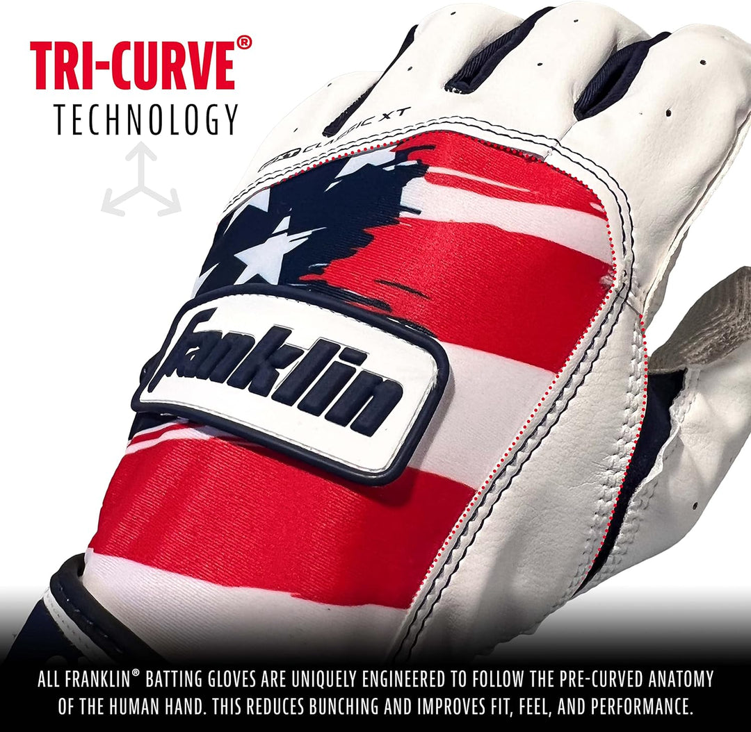 Franklin Sports MLB Digitek Baseball-Schlaghandschuhe