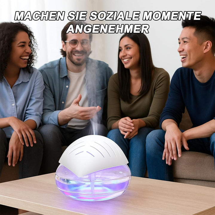 Lufterfrischer Raumluftreiniger - Airbowl Luftreiniger bis 100 m², Luftfilter, Air Purifier, Air Pur