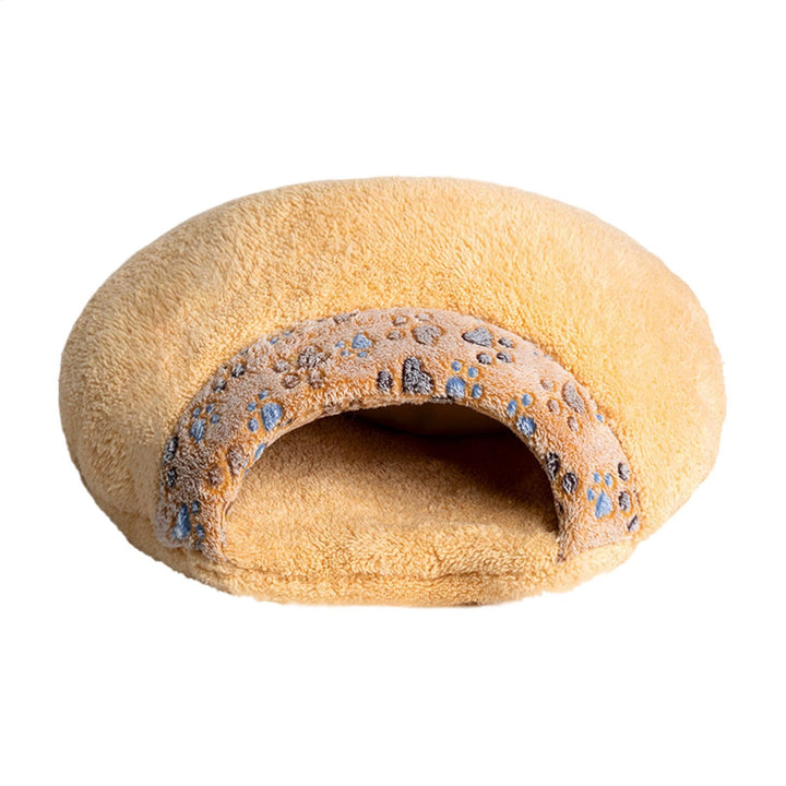 Katzenbetthöhle für Hauskatzen, Katzenschlafsackbett,Katzenschlafsack Süsses Haustierbett Versteckhö