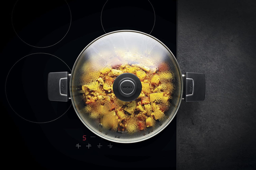 Woll Diamond Lite Kasserolle, Ø 28 cm, 10.5 cm hoch, 5.5 Liter, mit 2 Seitengriffen - Geeignet für C