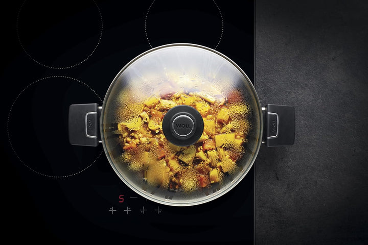 Woll Diamond Lite Kasserolle, Ø 28 cm, 10.5 cm hoch, 5.5 Liter, mit 2 Seitengriffen - Geeignet für C