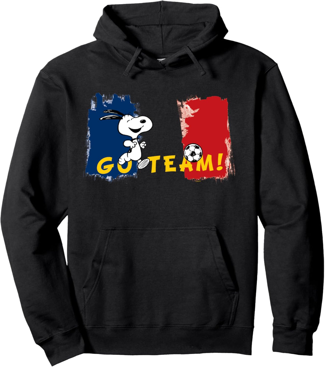 Peanuts Go France Pullover Hoodie