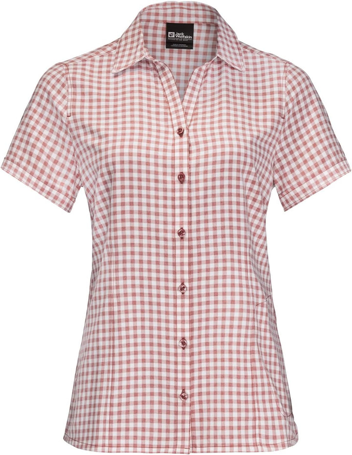 Jack Wolfskin Damen Kepler Shirt W Shirt Shortsleeve XS Apple Butter, XS Apple Butter