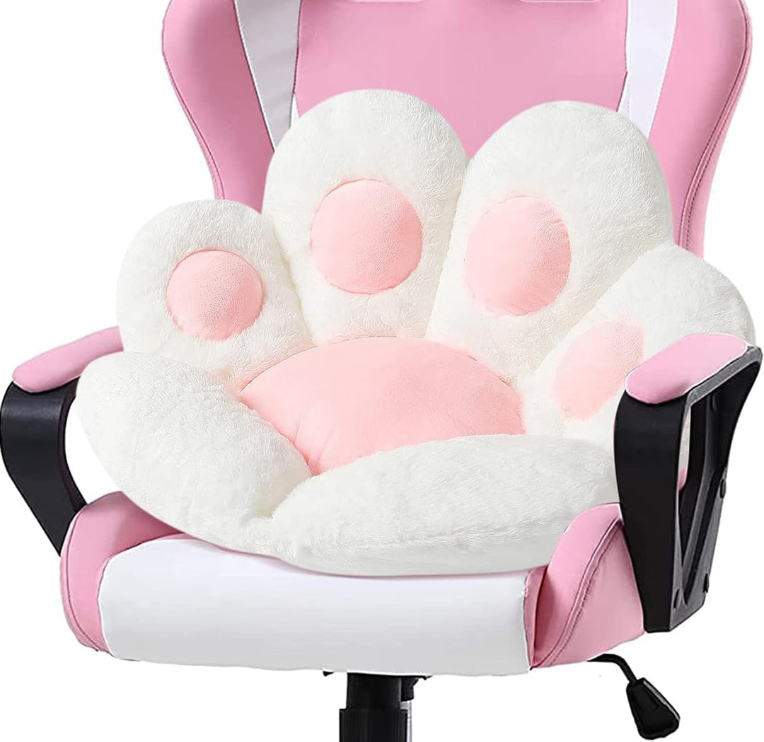 Gefüllte Katzenpfoten-Kissen-Sitzkissen, Katzenpfoten-Form Lazy Sofa Bürostuhlkissen, niedliche Cart