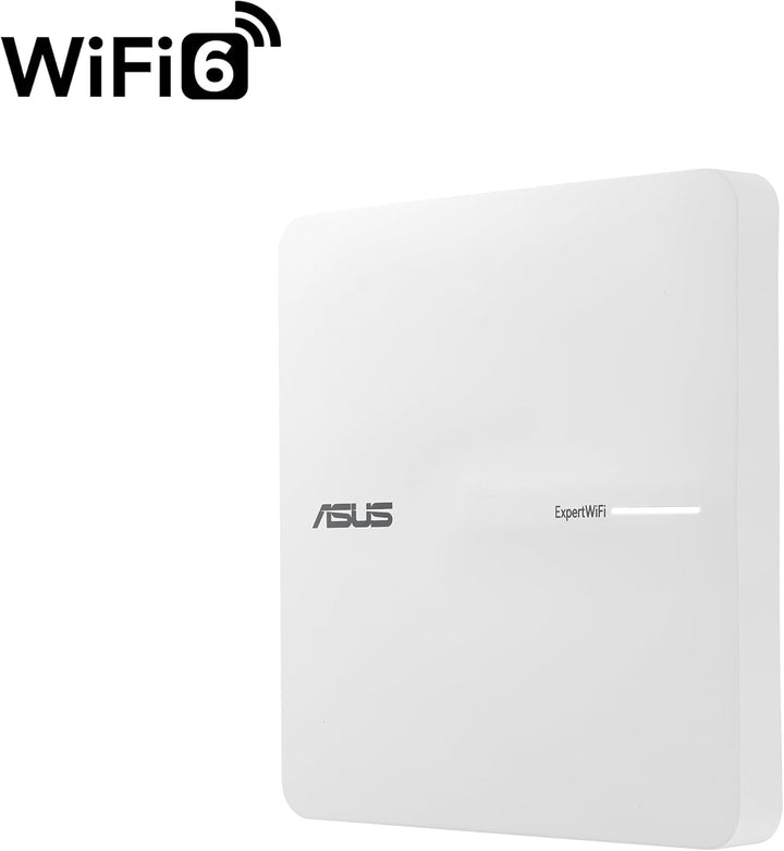 ASUS ExpertWiFi EBA63 AX3000 PoE Dual Band Access PoE, SDN, VLAN, Dashboard, AiMesh, PoE- oder AC-Ad
