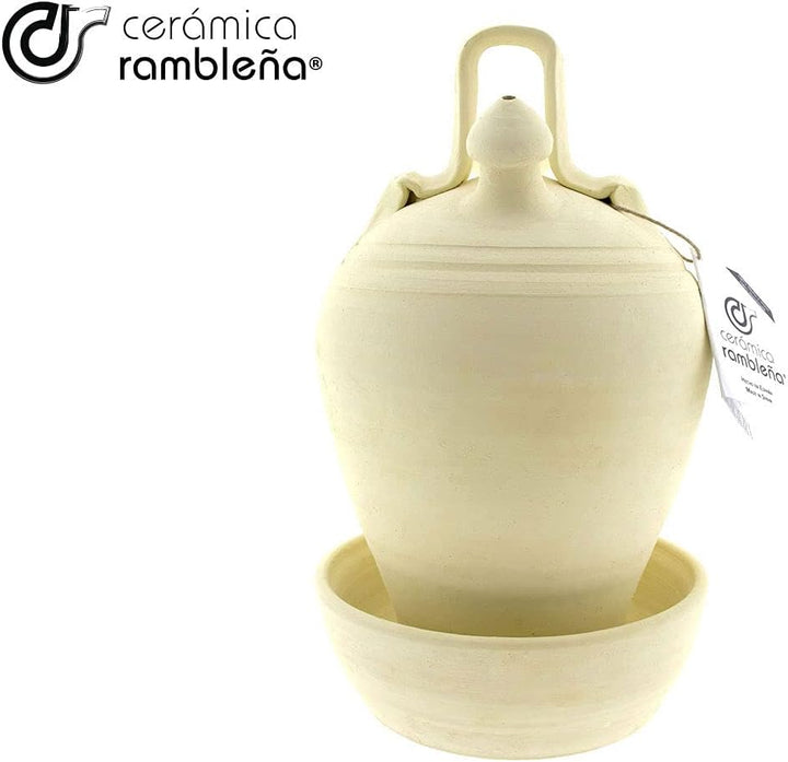 CERÁMICA RAMBLEÑA | Traditioneller Tonkrüge aus Ton von La Rambla (Córdoba) | 100% handgefertigt | 3