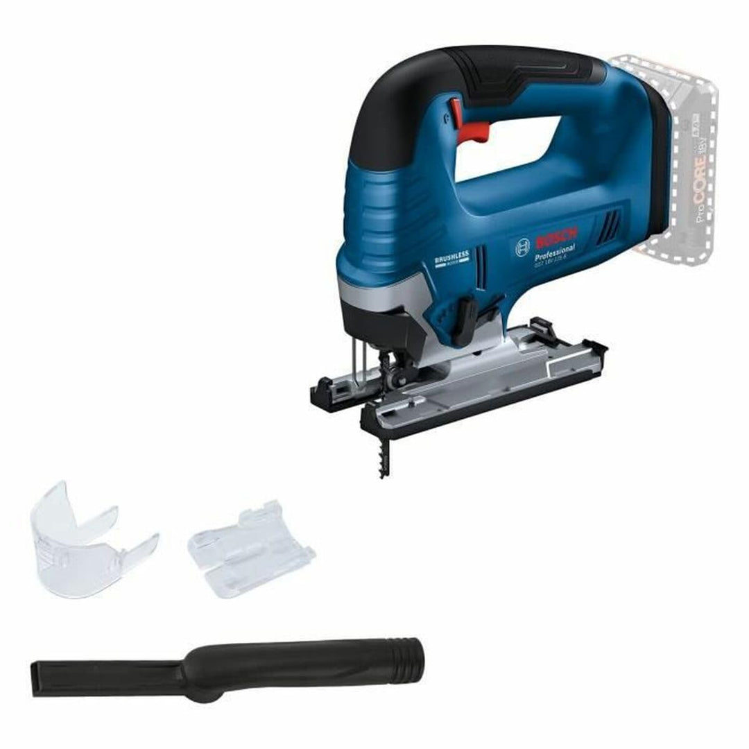 Bosch Professional 18V System Akku-Stichsäge GST 18V-125 B (mit Bügelhandgriff, Neigungsschnitte bis