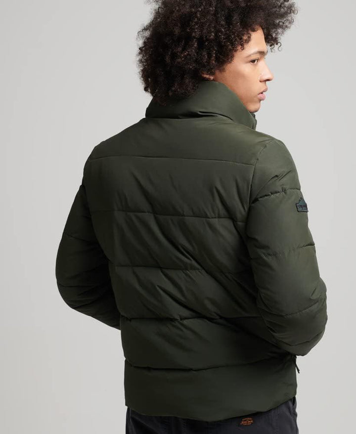 Superdry Herren Retro Steppjacke S Surplus Goods Olivgrün, S Surplus Goods Olivgrün