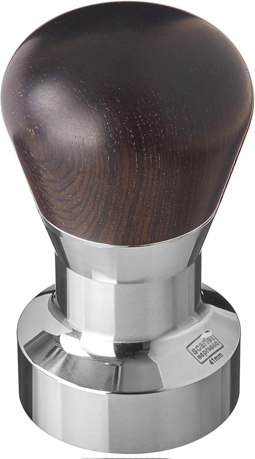 scarlet espresso | Tamper »Passion« für Barista; mit ergonomischem PVC- oder Edelholzgriff nach Wahl