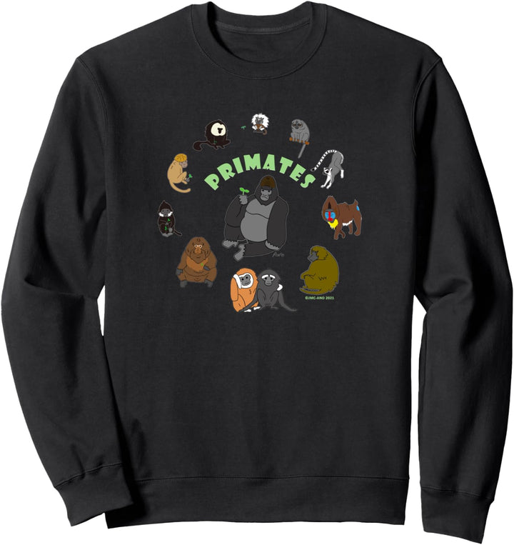 12-Primaten Sweatshirt