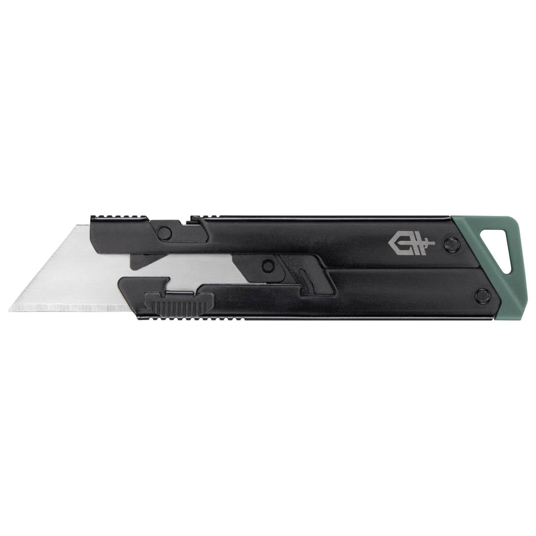 Gerber Cuttermesser mit Taschenclip, E.A.B. Slim, Wechselbare Standard-Trapezklinge, Slide Lock-Verr