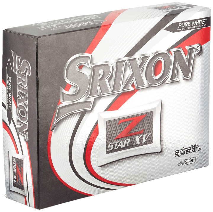 Srixon Golfbälle x 12 Z-Starxv Einheitsgrösse Weiss, Einheitsgrösse Weiss