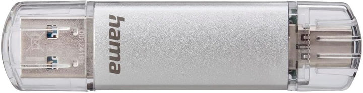 Hama 128GB USB-Speicherstick mit USB 3.2 Gen 1-Type-C (2-in-1 USB-Stick, z.B.für Android Handy, Tabl
